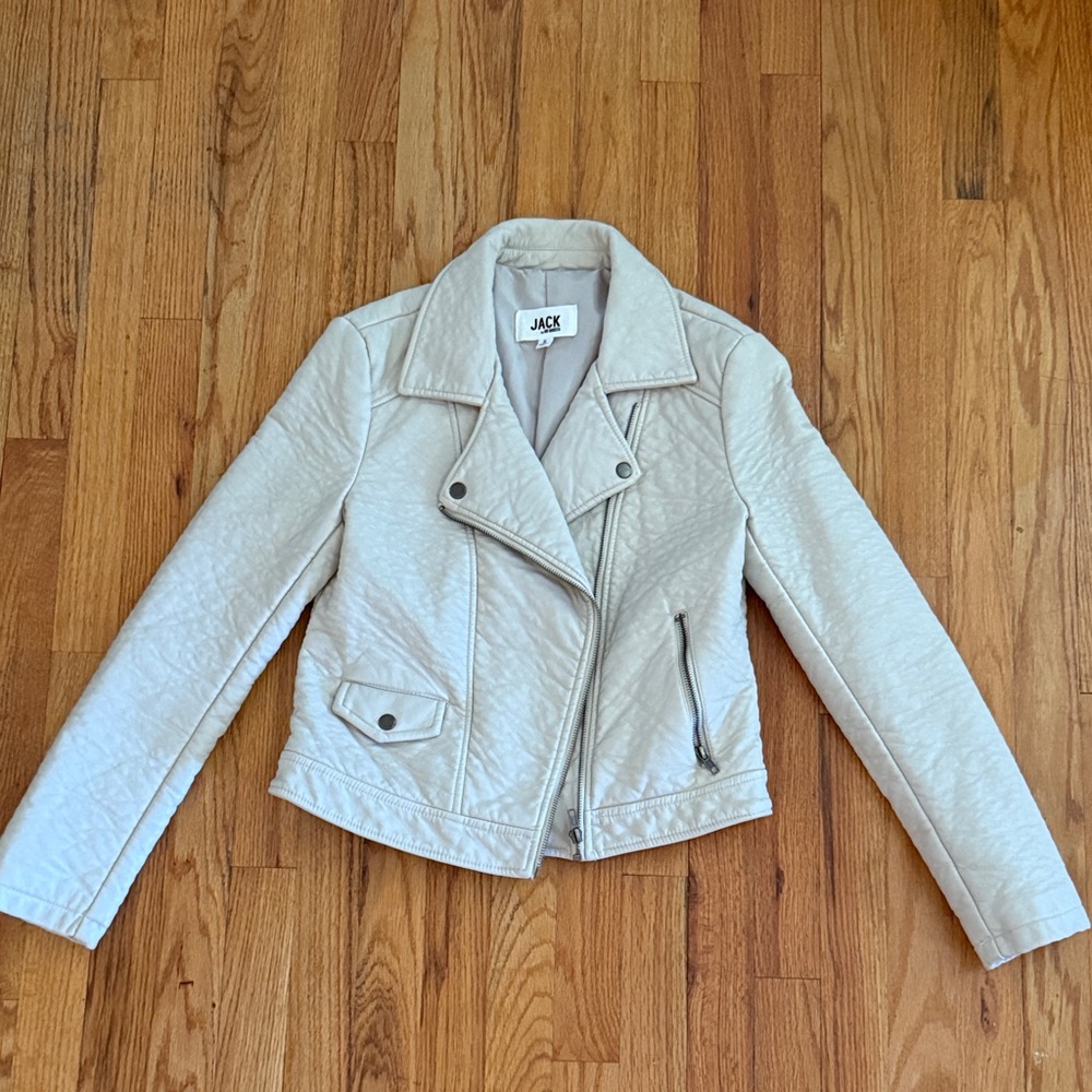 Jack by BB Dakota Women's Off-White Quilted Jacket